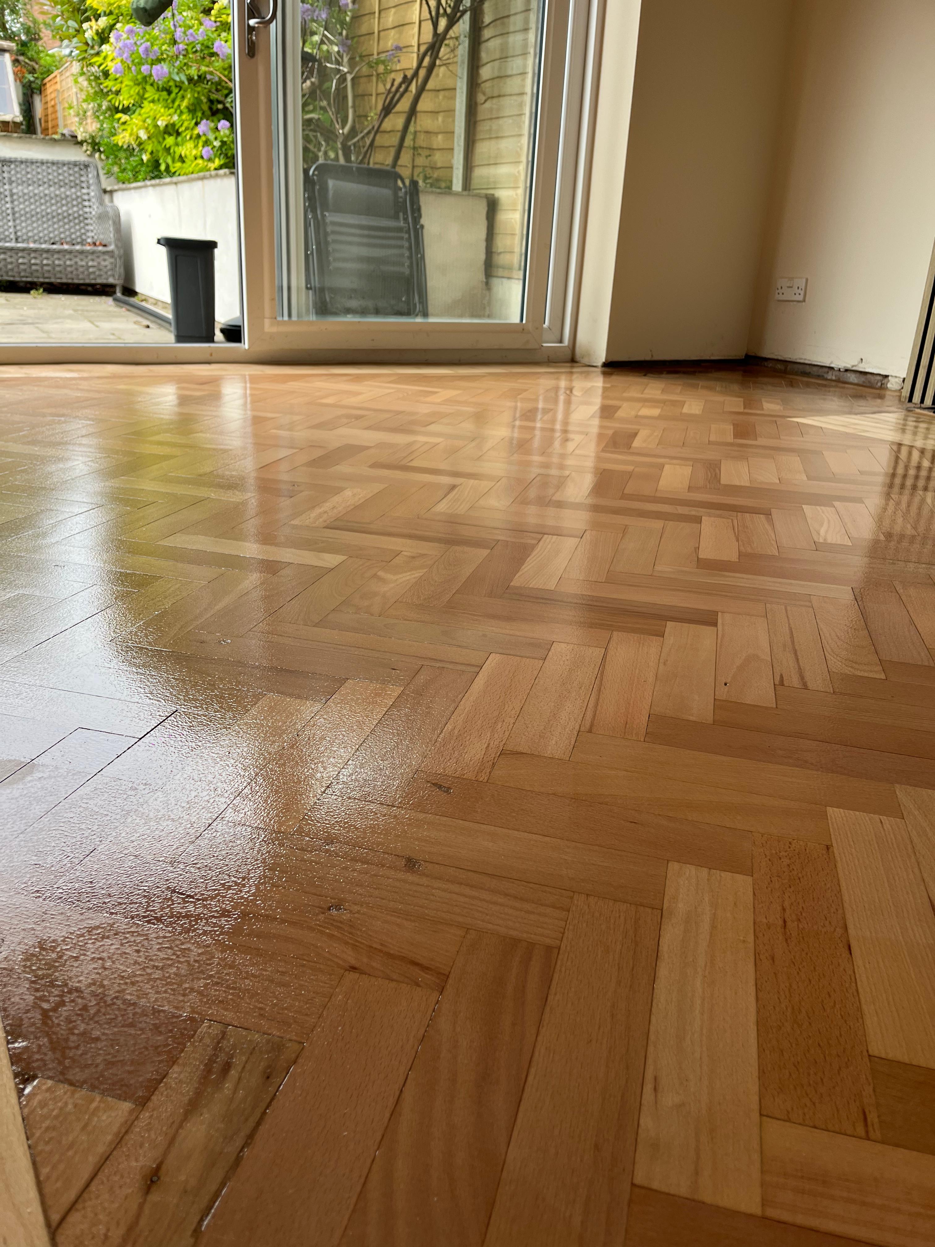 Featured parquet restoration project