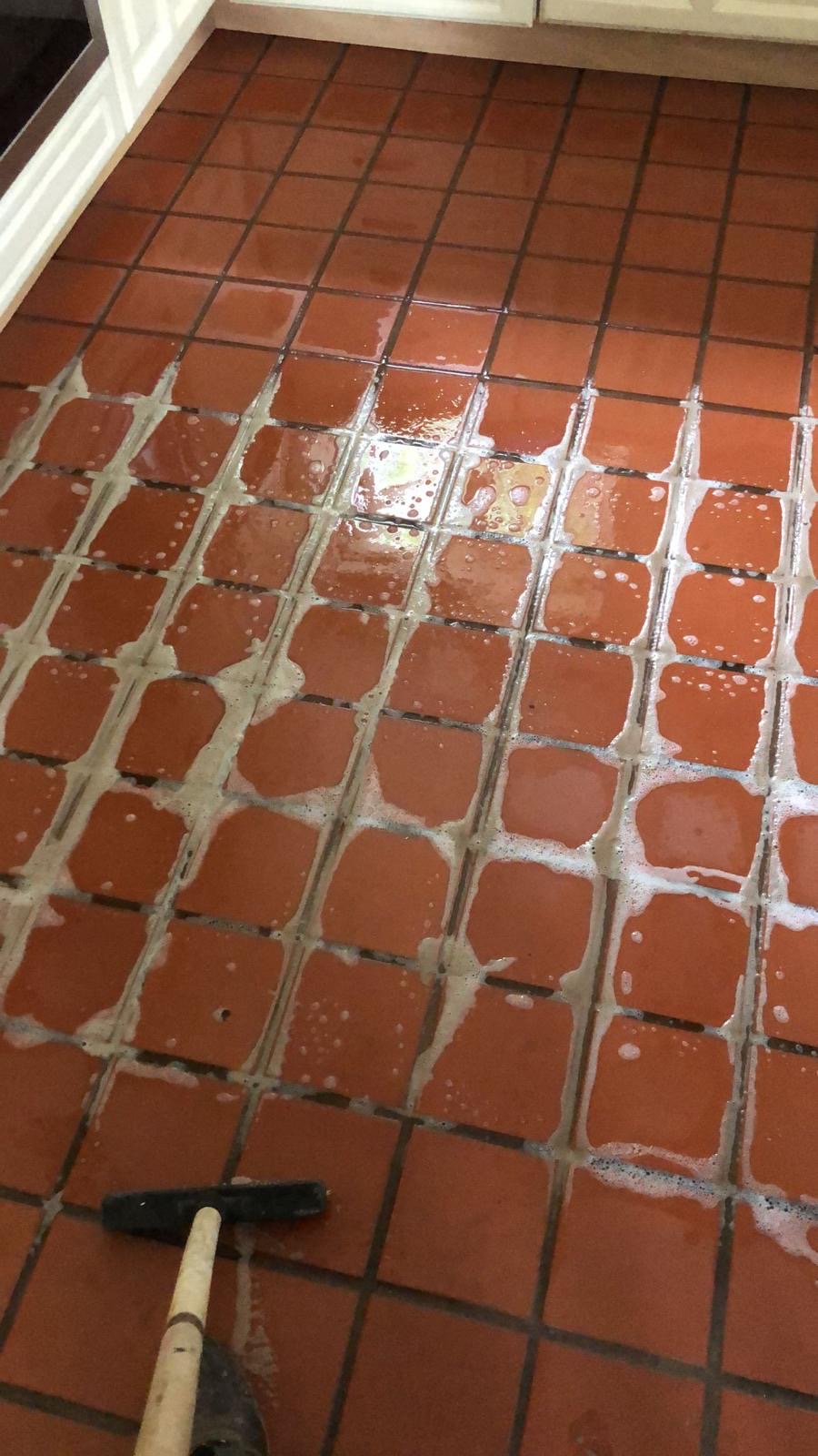 Quarry tile restoration