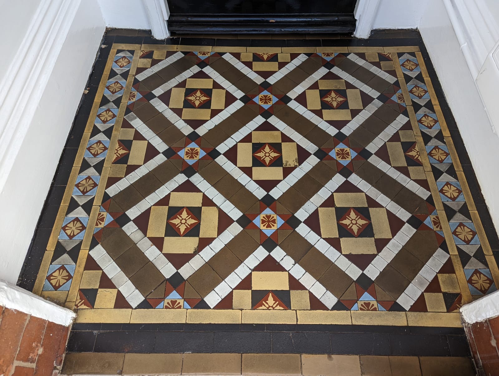 Victorian tile restoration